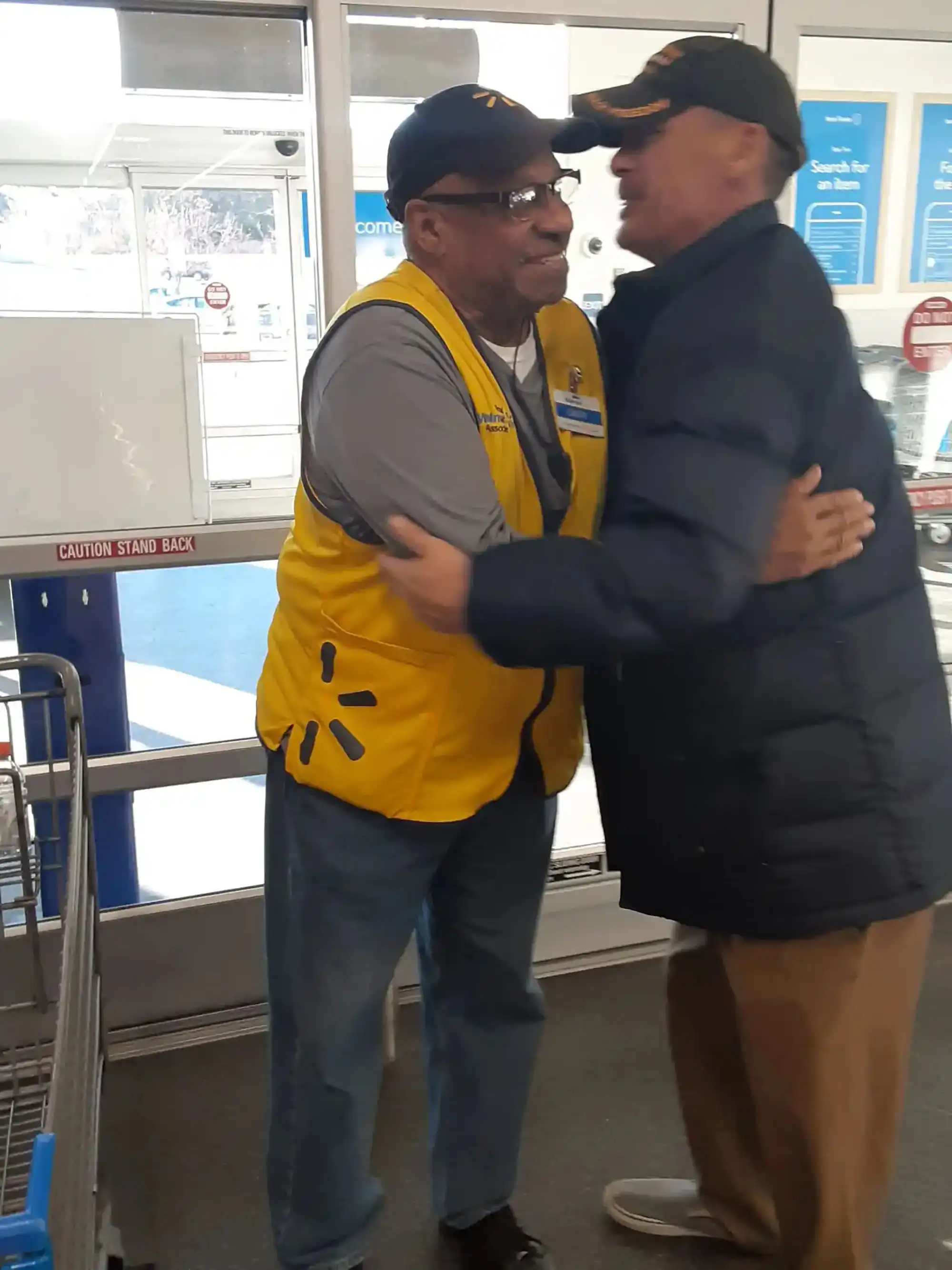 More love shared in Walmart's across the Nation; David Haave giving out more love and kindness. -- David Haave